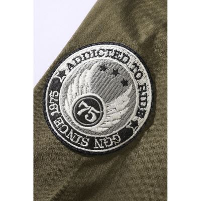 Camicia LUIS VINTAGE manica corta VERDE BRANDIT 4033-1 2