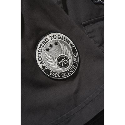 Camicia LUIS VINTAGE maniche corte NERA BRANDIT 4033-2 3