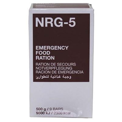 Dose di emergenza di cibo NRG-5 500 g