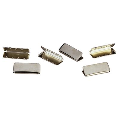 Fibbia terminale per cintura US CROMATA