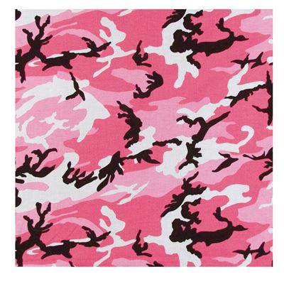 Sciarpa 55 x 55 cm PINK CAMO