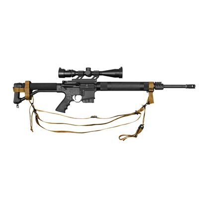 Cinghia per armi MILITARY a tre punti COYOTE BROWN