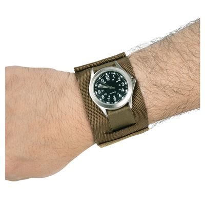 Cinturino per orologio COMMANDO NYLON COYOTE ROTHCO 4101COY 3
