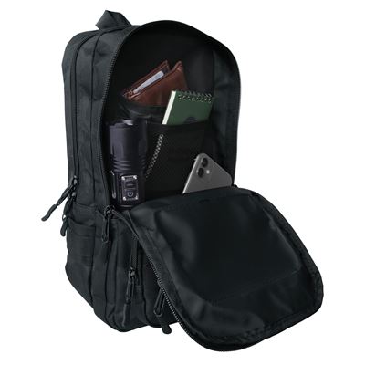 Zaino TACTICAL TRAVELER a tracolla MIDNIGHT BLACK CAMO ROTHCO 41114-MBC 3