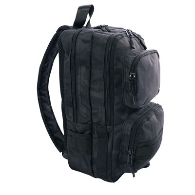 Zaino TACTICAL TRAVELER a tracolla MIDNIGHT BLACK CAMO