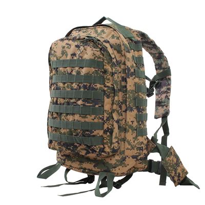 Zaino MOLLE II 3 giorni ASSAULT DIGITAL WOODLAND ROTHCO 41129 2