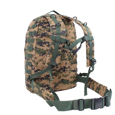 Zaino MOLLE II 3 giorni ASSAULT DIGITAL WOODLAND ROTHCO 41129 3