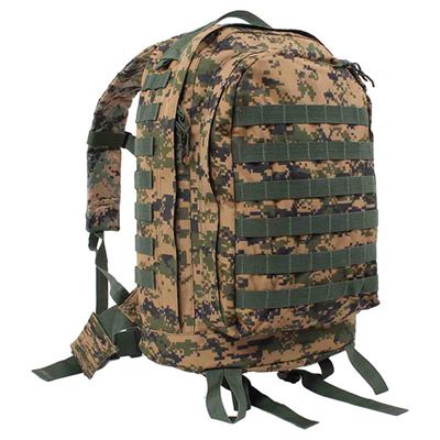 Zaino MOLLE II 3 giorni ASSAULT DIGITAL WOODLAND