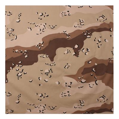 Sciarpa 55 x 55 cm 6-COL DESERT CAMOUFLAGE