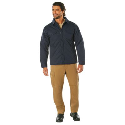 Giacca trapuntata DIAMOND QUILT in cotone BLU ROTHCO 42040 3