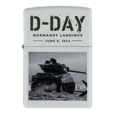 Accendino ZIPPO D-DAY SHERMAN a benzina