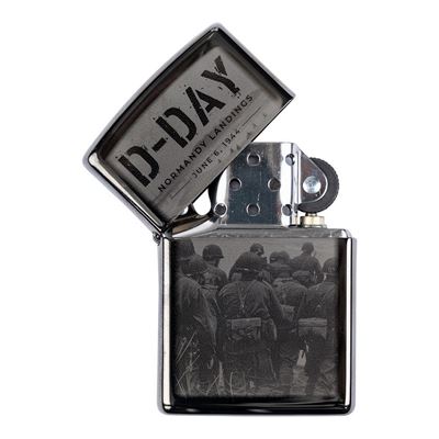 Accendino ZIPPO D-DAY NORMANDY a benzina ZIPPO 421138 4
