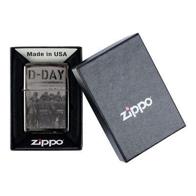 Accendino ZIPPO D-DAY NORMANDY a benzina ZIPPO 421138 3