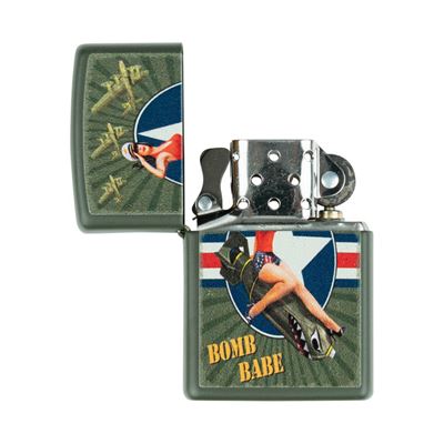 Accendino ZIPPO Pin Up Bomb Babe a benzina ZIPPO 421353 3