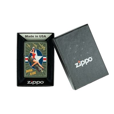 Accendino ZIPPO Pin Up Bomb Babe a benzina ZIPPO 421353 4