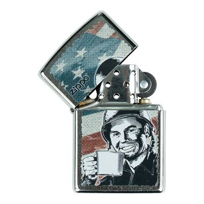 Accendino ZIPPO G.I JOE COFFEE a benzina ZIPPO 421367 4