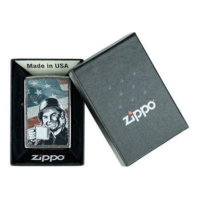 Accendino ZIPPO G.I JOE COFFEE a benzina ZIPPO 421367 2