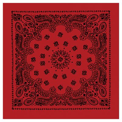 Sciarpa JUMBO TRAINMEN / WESTERN grande ROSSO-NERO