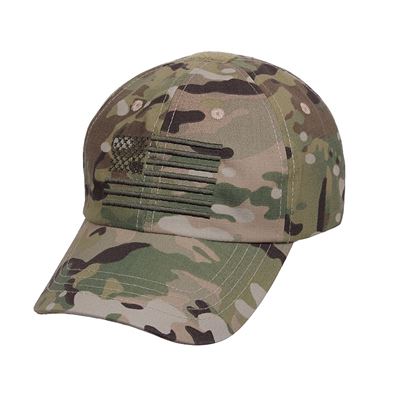 Cappellino da baseball TACTICAL MULTICAM® bandiera USA