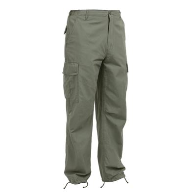 Pantaloni VINTAGE VIETNAM ERA VERDI ROTHCO 4387 2