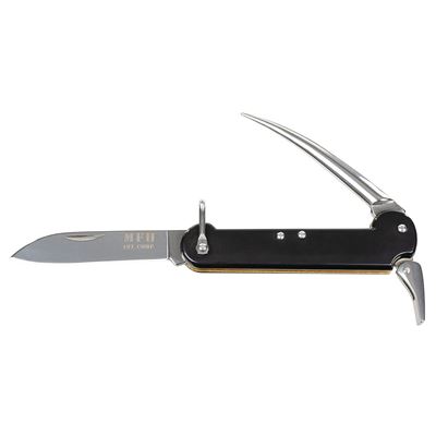 Coltello pieghevole BW MARINE/MECHANIK con punta NERO repro FOX Outdoor 44031 3