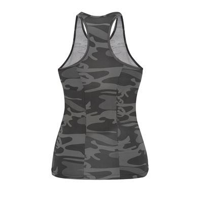 Canotta da donna WORKOUT BLACK CAMO ROTHCO 44070 4