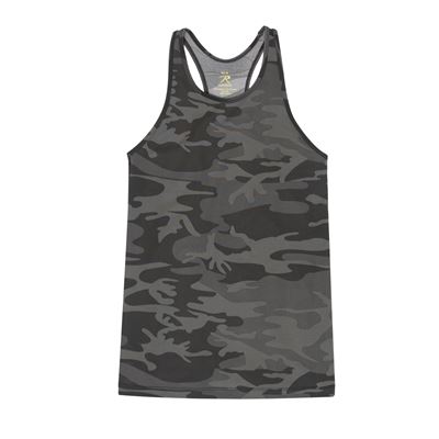 Canotta da donna WORKOUT BLACK CAMO ROTHCO 44070 5