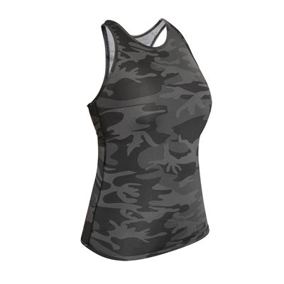 Canotta da donna WORKOUT BLACK CAMO