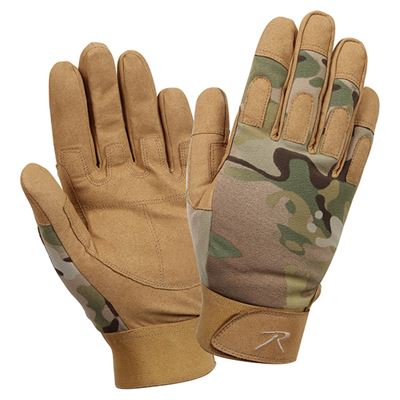 Guanti ALL PURPOSE DUTY leggeri MULTICAM