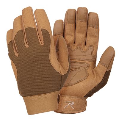Guanti MILITARY MECHANICS COYOTE BROWN
