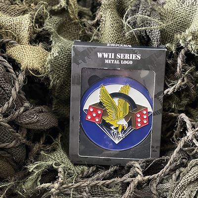 Distintivo metallico 506° Reggimento di Fanteria Paracadutisti con adesivo ostatní 443502 2