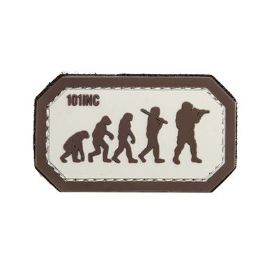 Toppa AIRSOFT EVOLUTION velcro 3D PVC DESERT