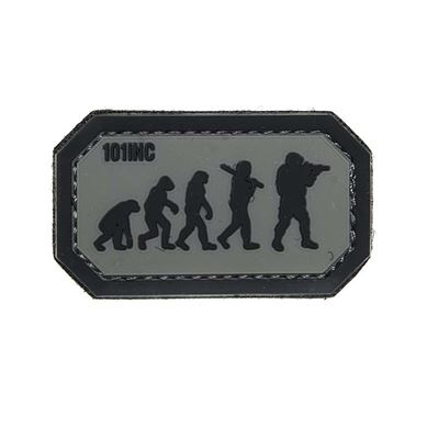Toppa AIRSOFT EVOLUTION velcro 3D PVC NERO