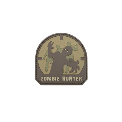 Toppa ZOMBIE HUNTER in plastica con velcro ARID