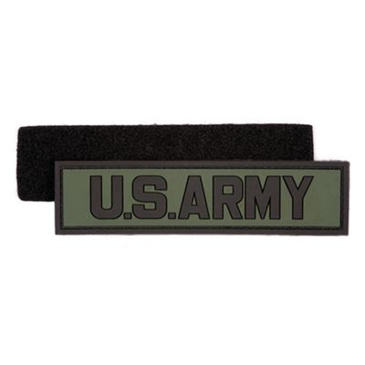 Toppa U.S. ARMY plastica velcro VERDE