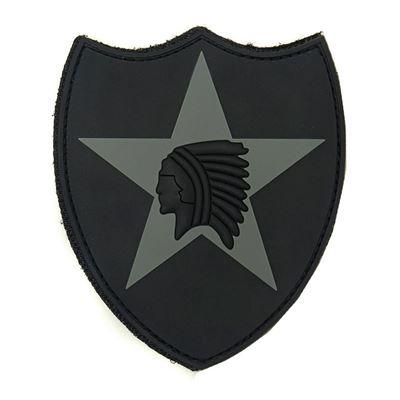 Toppa 2nd INFANTRY DIVISION plastica 3D