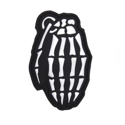 Toppa 3D in plastica GRANATA