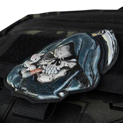 Toppa 3D in plastica TESTA DI MORTE - GRIM REAPER velcro 101INC 444300-16005 2