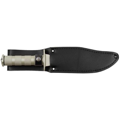 Coltello da sopravvivenza interamente in metallo con fodero ARGENTO FOX Outdoor 44433 2