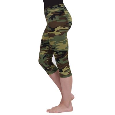 Leggings da donna WORKOUT 3/4 con tasche WOODLAND