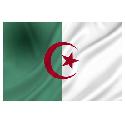 Bandiera nazionale ALGERIA