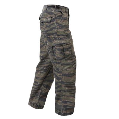 Pantaloni VINTAGE VIETNAM ERA TIGER STRIPE CAMO ROTHCO 4487 4