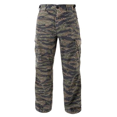 Pantaloni VINTAGE VIETNAM ERA TIGER STRIPE CAMO