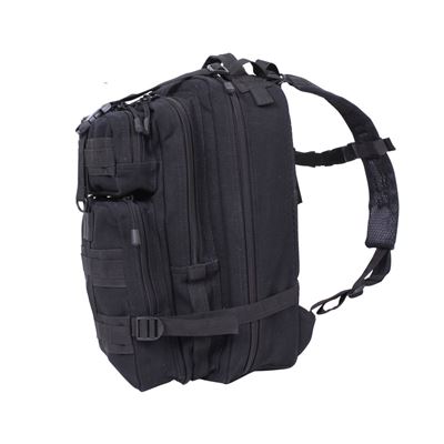 Zaino TACTICANVAS GO PACK in tela NERO ROTHCO 45050 3