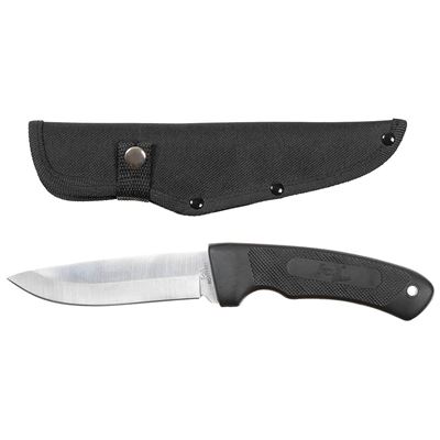 Coltello Outdoor HUNTER con fodero in nylon 25 cm NERO