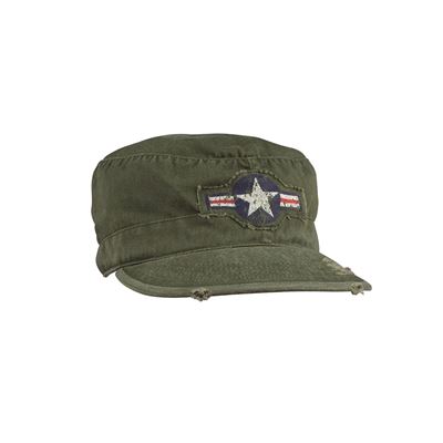 Cappello VINTAGE FATIGUE AIR CORP VERDE