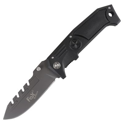 Coltello pieghevole FOX 23,5 cm NERO