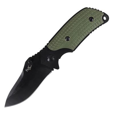 Coltello pieghevole VERDE NERO