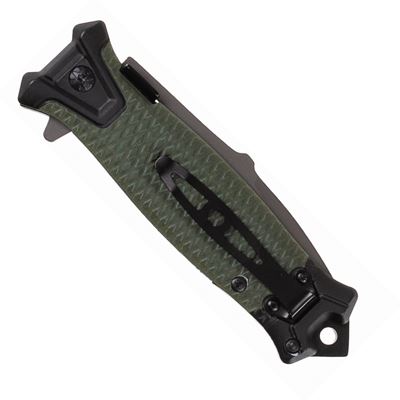 Coltello a serramanico Snake VERDE FOX Outdoor 45551B 2