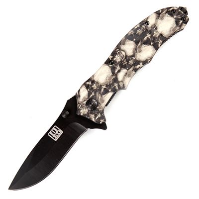 Coltello LEBKY con clip, lama nera